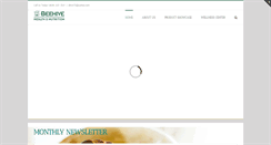 Desktop Screenshot of beehivehealth.com
